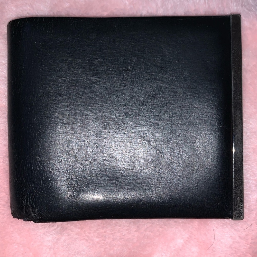 GUCCI Vintage Black Leather Wallet